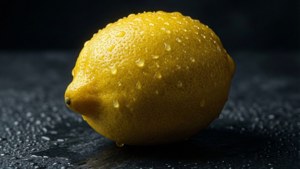 Moody Lemon on Slate