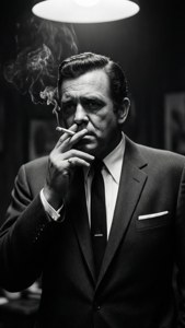 Moody Noir Portrait