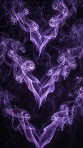 Moody Purple Smoke Chevron