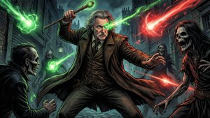 Moody vs Death Eaters