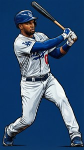 Mookie Betts Vector