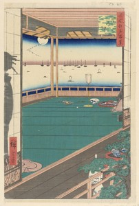 Moon Cape (Tsuki-no-misaki) From the Series One Hundred Famous views of Edo