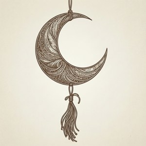 Moon Hanging Decor
