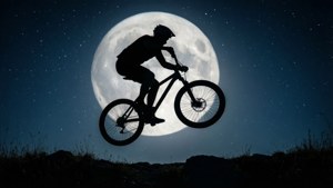 Moon Jump Silhouette
