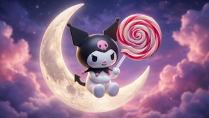 Moon Lollipop Kuromi