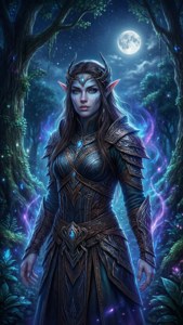 Moonglade Night Elf Priestess