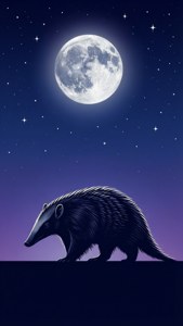 Moonlit Aardvark