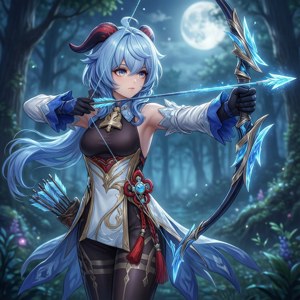 Moonlit Archer