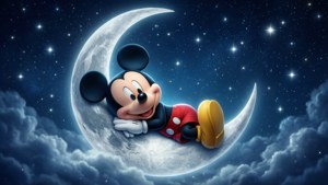 Moonlit Baby Mickey