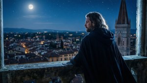 Moonlit Balcony