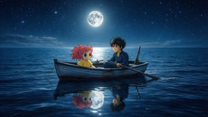 Moonlit Boat Ride
