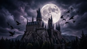 Moonlit Castle