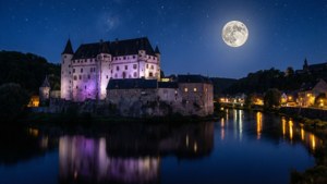 Moonlit Castle of Vianden
