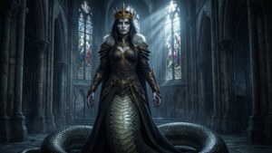 Moonlit Cathedral Serpent