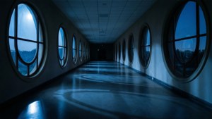 Moonlit Corridor