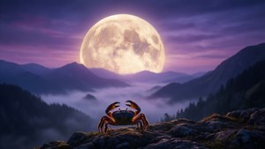 Moonlit Crab Cliff