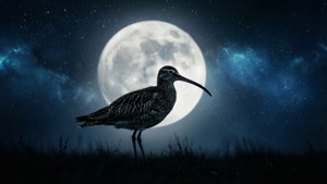 Moonlit Curlew