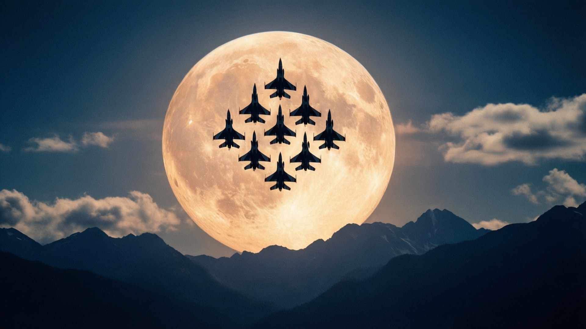 Moonlit Diamond by Wallpapers.art Studio