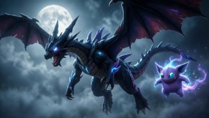 Moonlit Dragapult Flight
