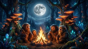 Moonlit Ewok Camp