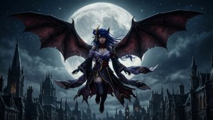 Moonlit Flight