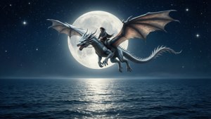 Moonlit Flight