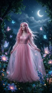 Moonlit Garden Dream