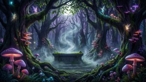 Moonlit Gothic Grove