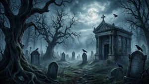 Moonlit Graveyard