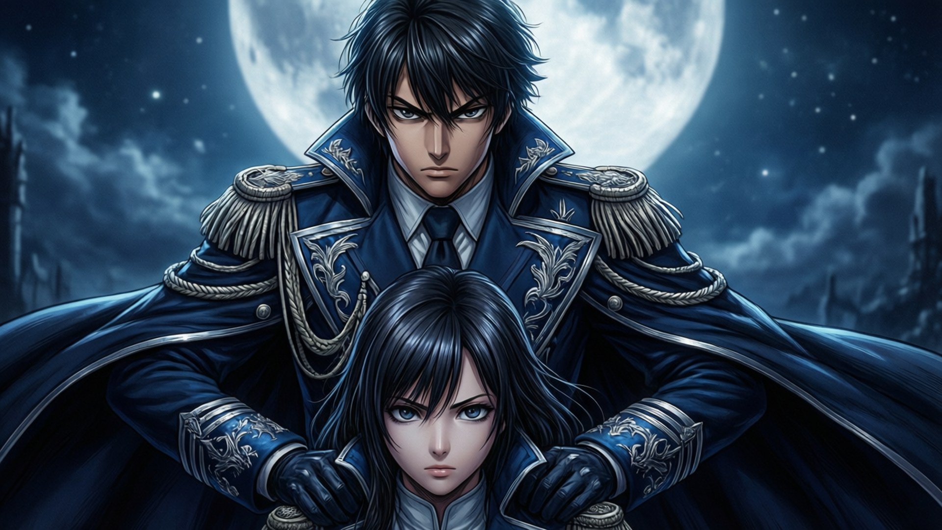 Moonlit Guardian by Wallpapers.art Studio