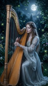 Moonlit Harp