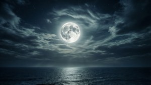Moonlit Haughty Sea