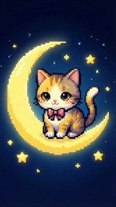 Moonlit Kitty