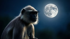 Moonlit Langur