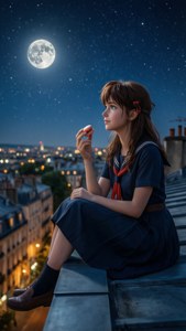 Moonlit Macaron