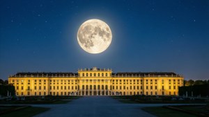 Moonlit Majesty of Schonbrunn