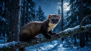 Moonlit Marten
