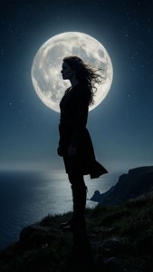 Moonlit Monarch