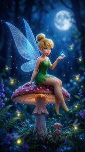 Moonlit Mushroom Glade