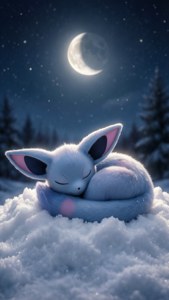 Moonlit Nap Glaceon