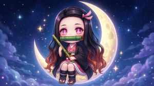 Moonlit Nezuko Chibi