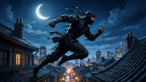 Moonlit Ninja Run