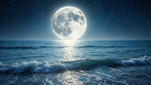 Moonlit Ocean Calm