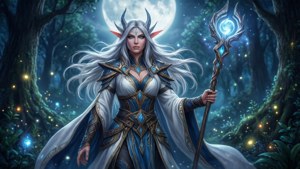 Moonlit Priestess