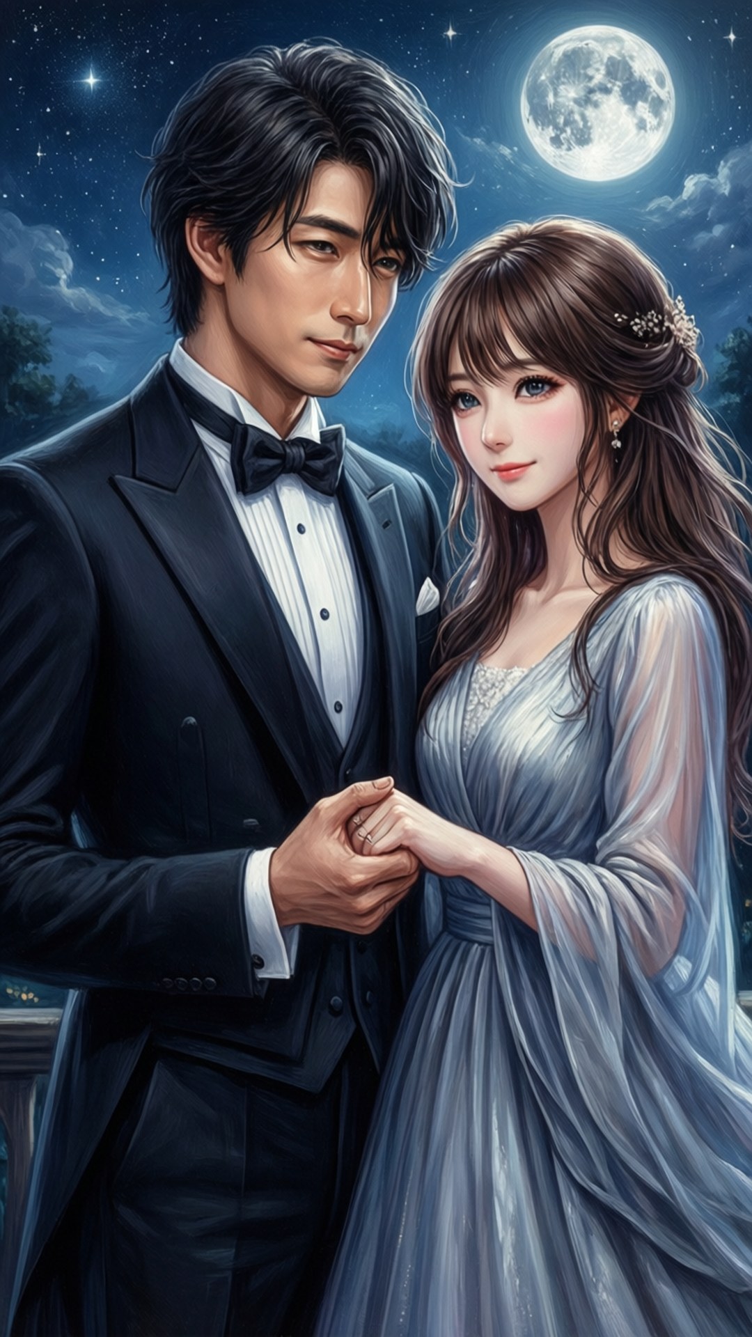 Moonlit Promise by Wallpapers.art Studio
