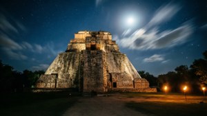 Moonlit Pyramid