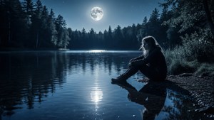 Moonlit Reflection