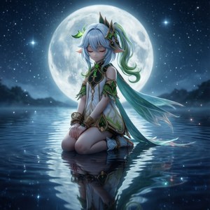 Moonlit Reflection