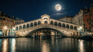 Moonlit Rialto Serenade