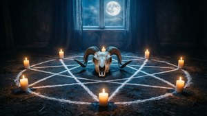 Moonlit Ritual Circle